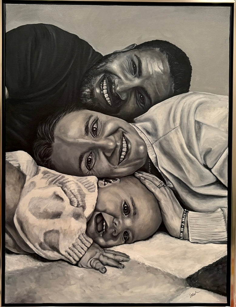 Portrait of Young Family